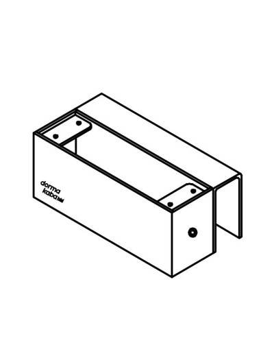 DBA-101 Glass Comfort. Комплект монтажный для цельностеклянной створки, для совместной работы с замком DB100.. dormakaba в Санкт-Петербурге