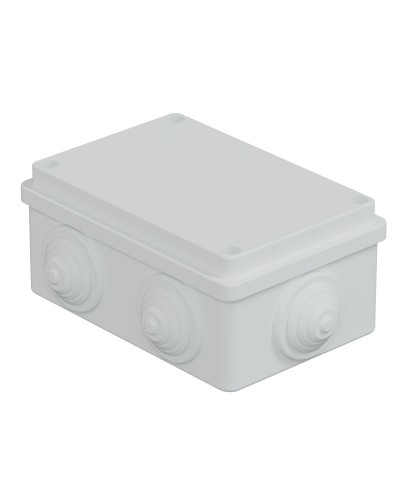 Коробка JBS120 120х80х50, 6 вых., IP55, белая (44008W-1). Коробка монтажная. Экопласт в Санкт-Петербурге