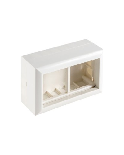 Коробка на 2 модуля для механизмов 45х45мм SM45/4 (72944): Коробка для механизмов в Санкт-Петербурге