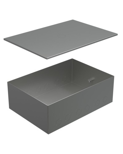 Коробка металлическая с крышкой для заливки в пол BOX/6-8 (70161): Коробка металлическая с крышкой для заливки в пол 249,6х167,6х75мм, для люков 70062, 70082 в Санкт-Петербурге