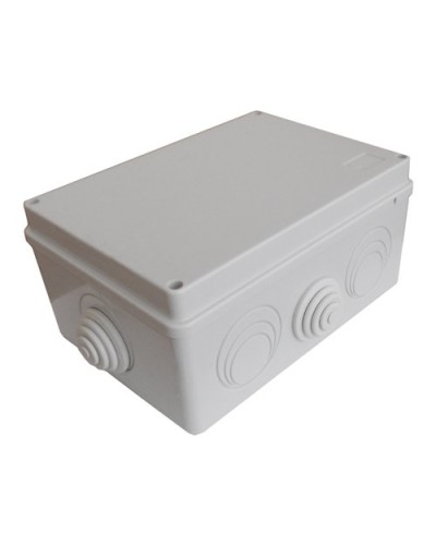 Коробка JBS210 210х150х100, 8 вых., 12P (0,15...2,5мм²) серая (43046HF-GR). Коробка монтажная, огнестойкая, без галогена. Экопласт в Санкт-Петербурге