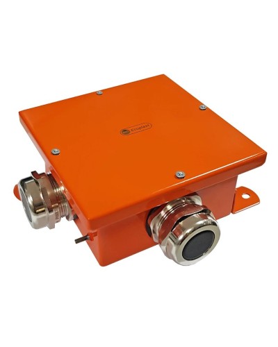 Коробка SMB120 металлическая 120х120х60, 9P (0,15-2,5 мм²) (56054E). Коробка, огнестойкая. Экопласт в Санкт-Петербурге