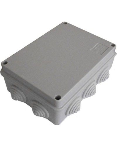 Коробка JBS300 300х250х120, 12вых, IP65, серая (44030HF). Коробка монтажная, огнестойкая, без галогена. Экопласт в Санкт-Петербурге