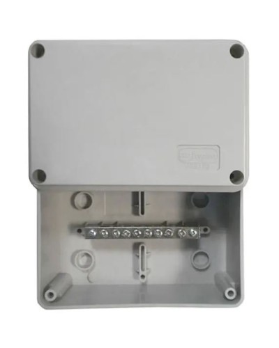 Коробка (КУП) JBS210 210х150х100, 8 вых, IP55 (44016KP): Коробка уравнивания потенциалов (КУП), 8х12мм,14 зажимов в Санкт-Петербурге