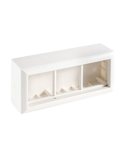Коробка на 3 модуля для механизмов 45х45мм SM45/6 (72946): Коробка для механизмов в Санкт-Петербурге