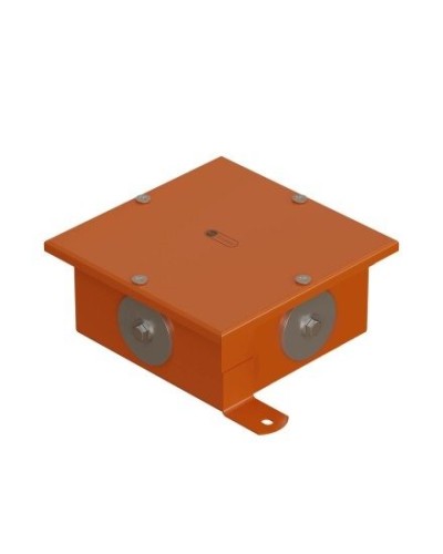Коробка SMB120 металлическая 120х120х60, 4 металлических заглушки (56004S). Коробка, 4 металлические заглушки. Экопласт в Санкт-Петербурге