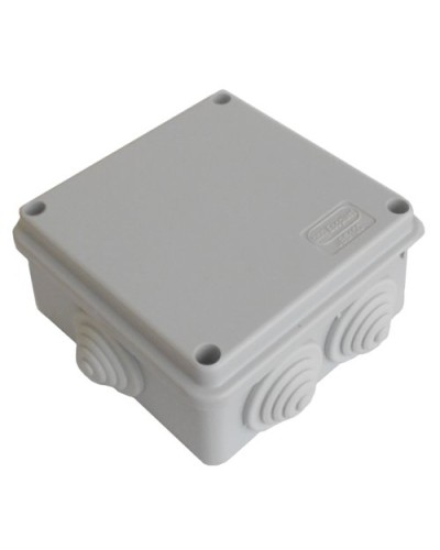 Коробка JBS100 100х100х55, 6 вых., IP55, серая (44007). Коробка монтажная. Экопласт в Санкт-Петербурге