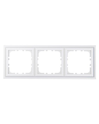 Рамка 3-постовая, белый LK80 CLASSIC (894304-1). Рамка. Экопласт в Санкт-Петербурге