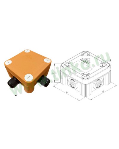КМ-О-1010(П)(8к)-IP66(П6-12): Коробка монтажная огнестойкая в Санкт-Петербурге