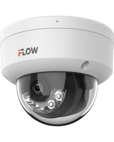 F-IC-2442C2MS(2.8мм). Бюджетная IP-видеокамера купольная. i-FLOW в Санкт-Петербурге