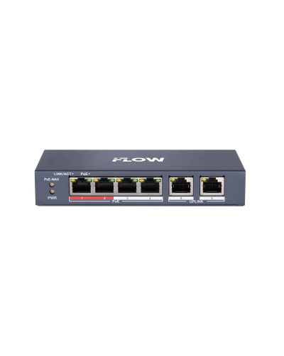 F-SW-EU206HPOE-V. Сетевой PoE коммутатор. i-FLOW в Санкт-Петербурге