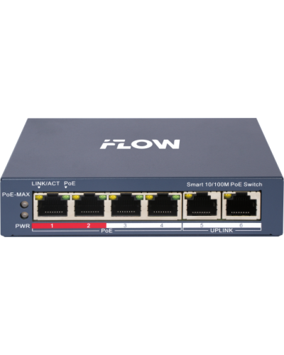 F-SW-EM206POE-VM. Коммутатор с POE. i-FLOW в Санкт-Петербурге