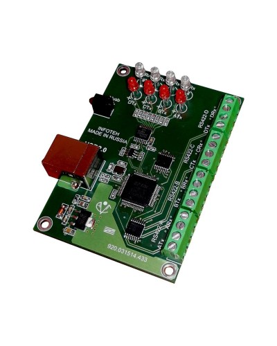 AVT-USB/4RS422. Промышленный преобразователь USB в RS-422. Инфотех в Санкт-Петербурге