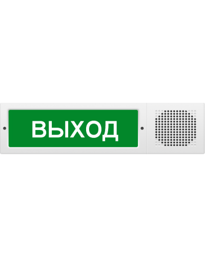 М-12-З исп.2 Выход. Оповещатель охранно-пожарный комбинированный свето-звуковой (табло). ИП Раченков А.В. в Санкт-Петербурге