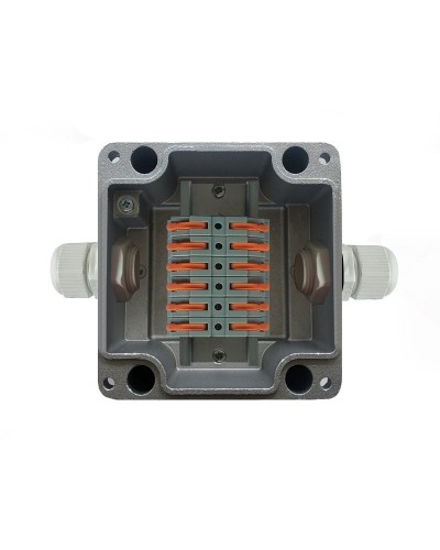 МКС Мороз, 2В, с клеммниками REXANT, IP66/IP68. Коробка коммутационная металлическая. Магнито-Контакт в Санкт-Петербурге