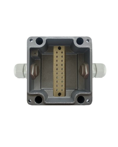 МКС Мороз, 2ВК, с датчиком вскрытия корпуса (тампером), IP66/IP68. Коробка коммутационная металлическая. Магнито-Контакт в Санкт-Петербурге