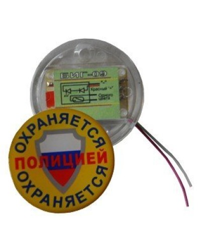 БИГ-09 н.р.. Индикатор прибытия наряда. ПЭАП (Альфатех-Центр) в Санкт-Петербурге