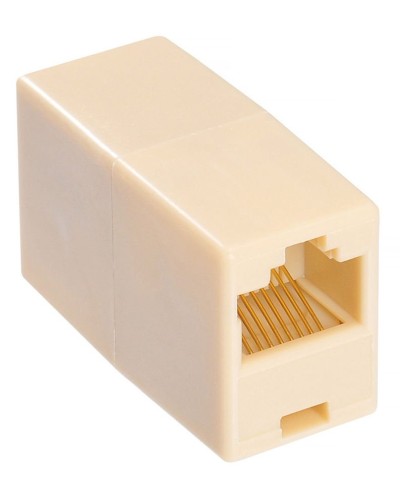 RJ-45 (розетка)-RJ-45 (розетка) (бежевый): Разъем распределительный в Санкт-Петербурге