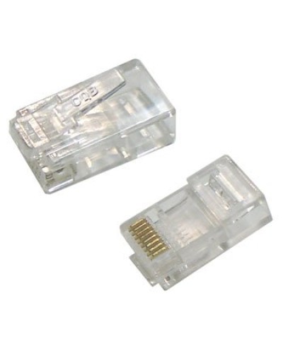 RJ-45 джек (8P8C) (100 шт). Разъем RJ-45. Прочие зарубежные в Санкт-Петербурге