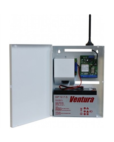SR103-2GSM-SBK25-W Ретро (SR103-2GSM BK-7W) под АКБ 7Ач, цвет белый. Конвертор протоколов. Проксима в Санкт-Петербурге