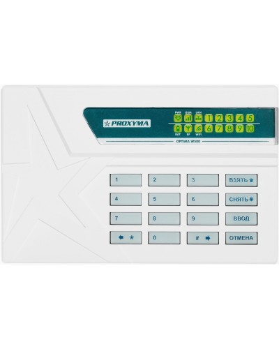 W500RWL+ Optima. Объектовый прибор с встроенными GSM, РПП Ладога-РК/Ладога-РК+, проводными шлейфами и W-Fi. Проксима в Санкт-Петербурге