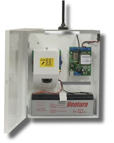 SR103-2GSM-BK24-W Ретро (SR103-2GSM BK-2,3W) под АКБ 2,3Ач, цвет белый. Конвертор протоколов. Проксима в Санкт-Петербурге