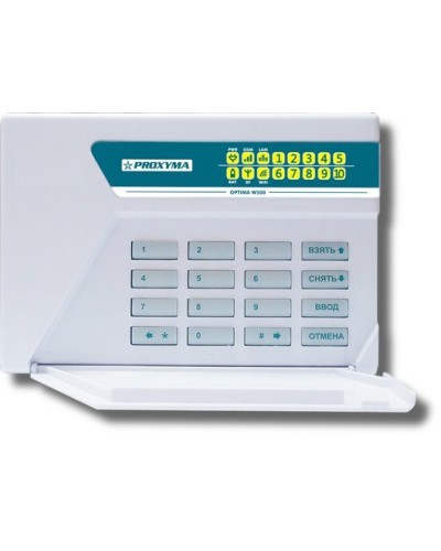 W500BL Optima. Объектовый прибор с встроенными GSM, РПП БРИЗ и Ладога-РК и проводными шлейфами. Проксима в Санкт-Петербурге
