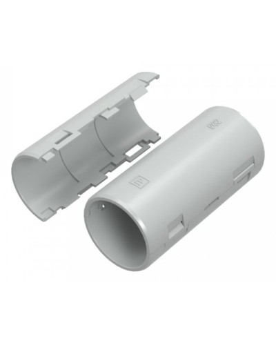 Муфта разборная D32 атмосферостойкая серая (PR13.0432). Муфта разборная. Промрукав в Санкт-Петербурге