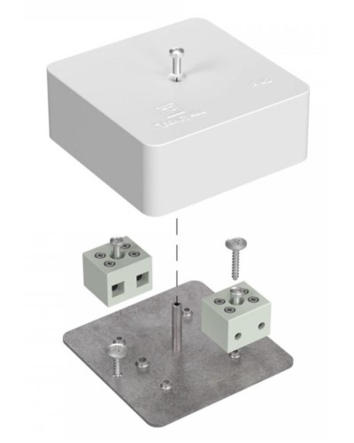 Коробка огнестойкая 75х75х30 (40-0450-FR6.0-4). Коробка огнестойкая для открытой установки. Промрукав в Санкт-Петербурге