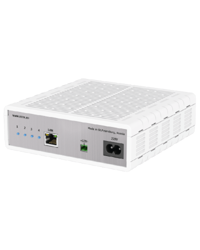 Преобразователь 4 RS-232 - Ethernet. Преобразователь интерфейсов. Ритм в Санкт-Петербурге