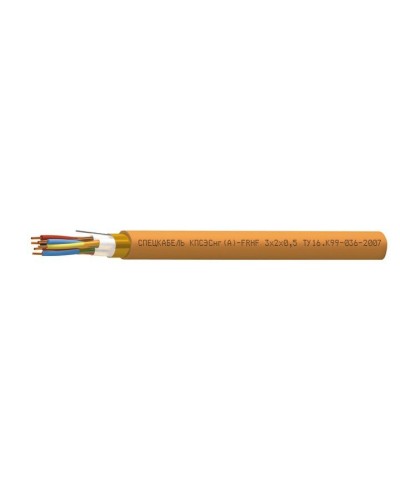 КПСЭСнг(А)-FRHF 1х2х0,35 (Спецкабель). Кабель огнестойкий, с пониженным дымо- и газовыделением. Спецкабель в Санкт-Петербурге