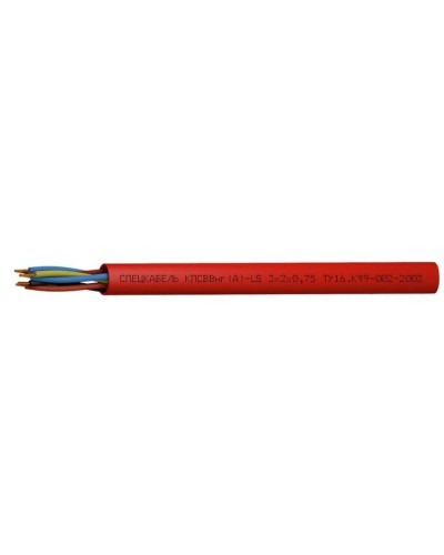 КПСВВнг(А)-LS 3х2х1,5 (Спецкабель). Кабель симметричный для систем сигнализации и управления, групповой прокладки, с пониженным дымо- и газовыделением. Спецкабель в Санкт-Петербурге