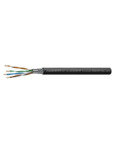 СПЕЦЛАН SF/UTP Cat 5e ZH нг(А)-HF 1х2х0,52. Кабель «витая пара» (LAN) для структурированных систем связи. Спецкабель в Санкт-Петербурге