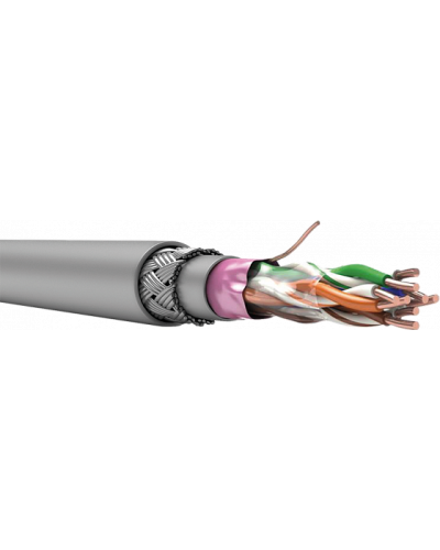 TechnoLAN F/UTP SWA PS Cat 5e ZH нг(A)-HF 2x2x0,52. Кабель «витая пара» (LAN) для структурированных систем связи. СПКБ-Техно в Санкт-Петербурге