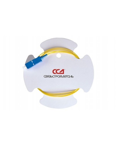 ШОС-SM/0.9 мм-SC/UPC-p/t -1.0м (130201-02538). Пигтейл оптический. ССД (Связьстройдеталь) в Санкт-Петербурге