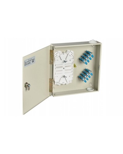 ШКОН-У/1-16-SC~16-SC/SM~16-SC/UPC(130404-00120). Кросс оптический настенный. ССД (Связьстройдеталь) в Санкт-Петербурге