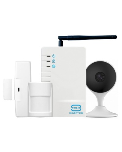 Security Hub (комплект с видеокамерой). Радиоканальный комплект охранной сигнализации с видеокамерой. ТЕКО в Санкт-Петербурге