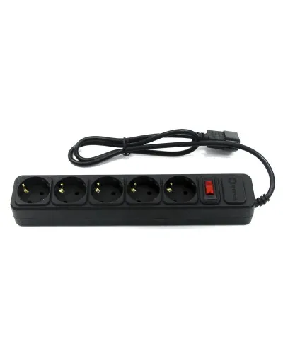 SP5B-110U. Сетевой фильтр 5 розеток, 1м, черный. 5bites в Санкт-Петербурге