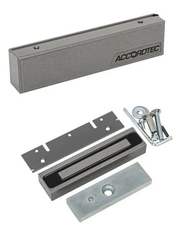 ML-200K-3 Premium Grey с планкой. Замок электромагнитный. AccordTec в Санкт-Петербурге
