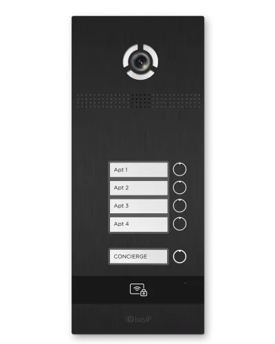 BI-04FB BLACK. Вызывная панель IP-домофона. BAS-IP в Санкт-Петербурге
