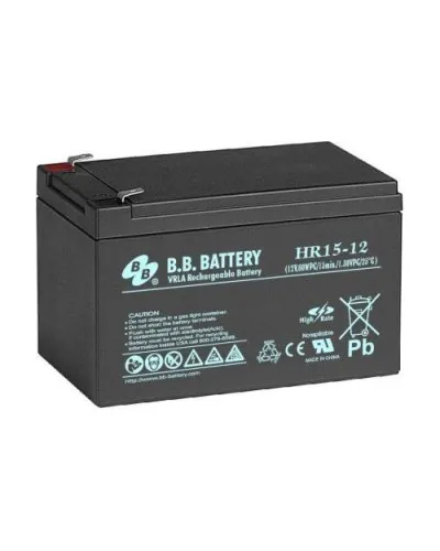 B.B. Battery HR 15-12. Аккумулятор герметичный свинцово-кислотный. B.B. Battery в Санкт-Петербурге