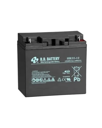 B.B. Battery HR 22-12. Аккумулятор герметичный свинцово-кислотный. B.B. Battery в Санкт-Петербурге