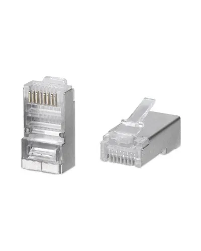 8P8C-SH-C6 (100 шт) (7245c). Разъем RJ-45. CABEUS в Санкт-Петербурге