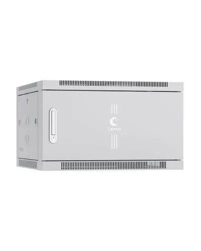 SH-05F-6U60/60m (7104c). Шкаф телекоммуникационный 19 настенный 6U. CABEUS в Санкт-Петербурге