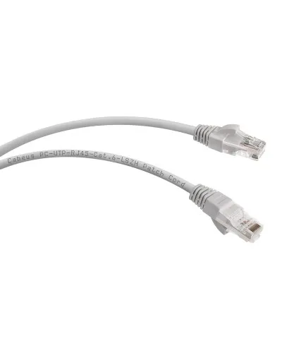 PC-UTP-RJ45-Cat.6-15m-LSZH (9595c), серый. Патч-корд медный. CABEUS в Санкт-Петербурге