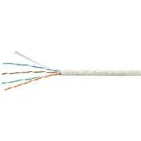 UTP-4P-Cat.5e-SOLID-WH-100 (7471c-5). Кабель «витая пара» (LAN) для структурированных систем связи. CABEUS