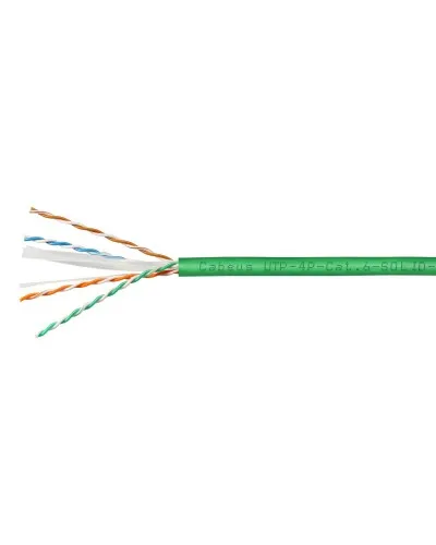 UTP-4P-Cat.6-SOLID-LSLTx-GN (11139c). Кабель «витая пара» (LAN) для структурированных систем связи. CABEUS в Санкт-Петербурге