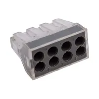 PCT-108 (11437c) (10 шт): Клемма соединительная 8-проводная