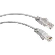 PC-UTP-RJ45-Cat.5e-1m (7211c), серый. Патч-корд медный. CABEUS