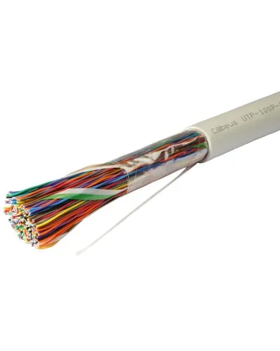 UTP-100P-Cat.3-IN (7284c). Кабель «витая пара» (LAN) для структурированных систем связи. CABEUS в Санкт-Петербурге